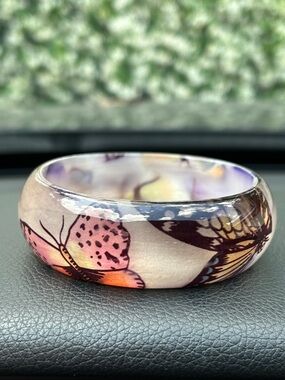 Butterfly 🦋 Acrylic Bangle